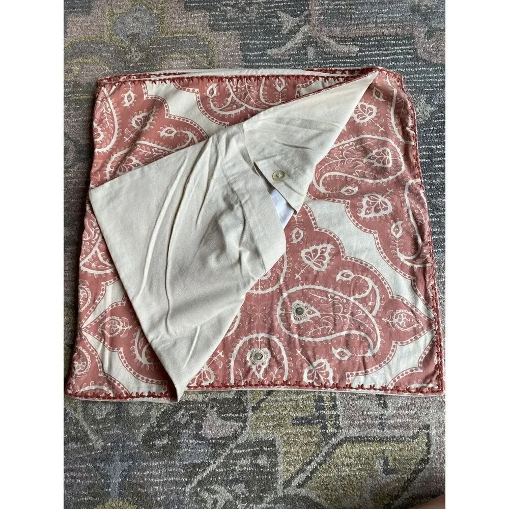 Pottery Barn Paisley Design Pillow Cover Set